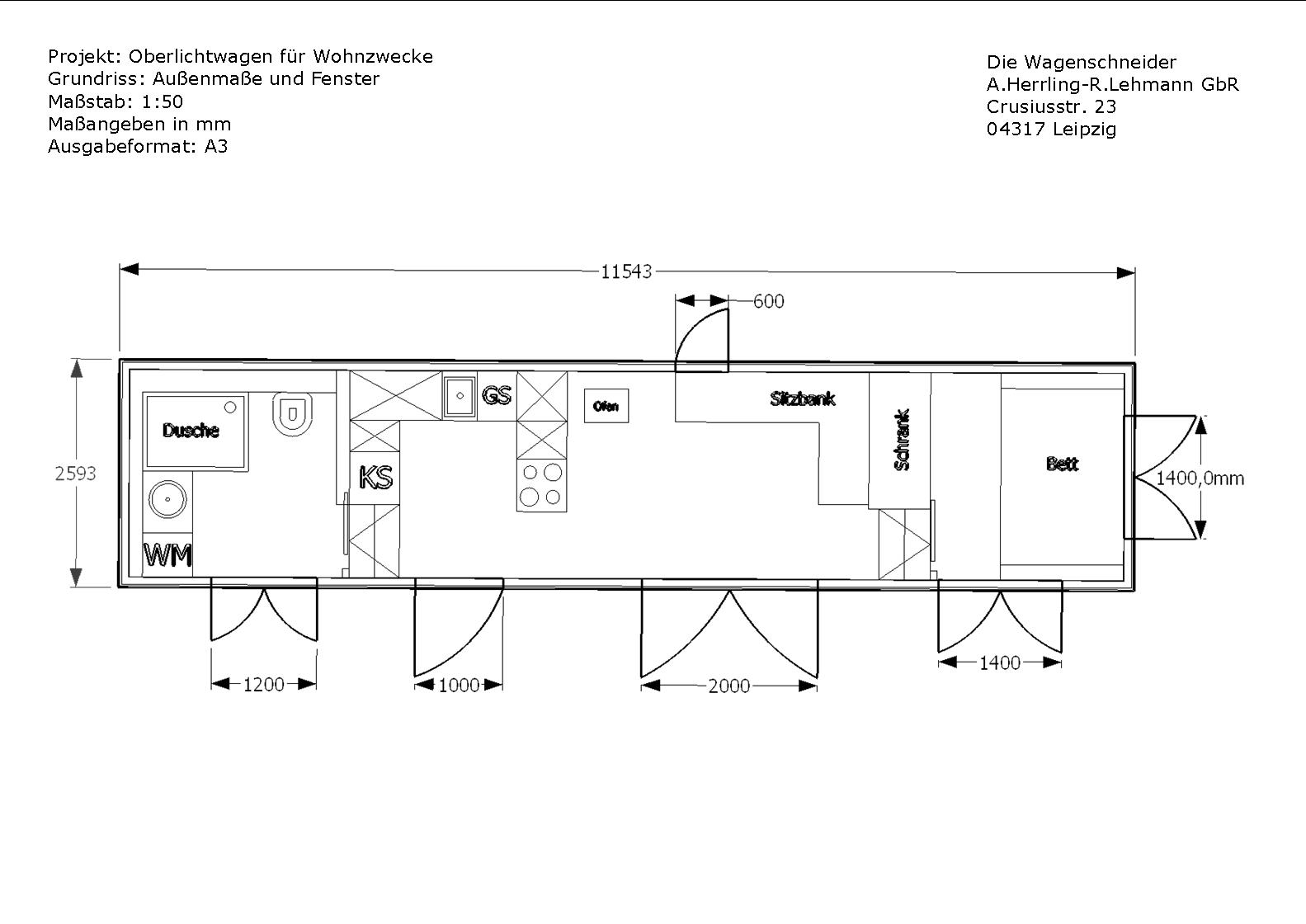 zwei Zimmer, Küche, Bad Die Wagenschneider